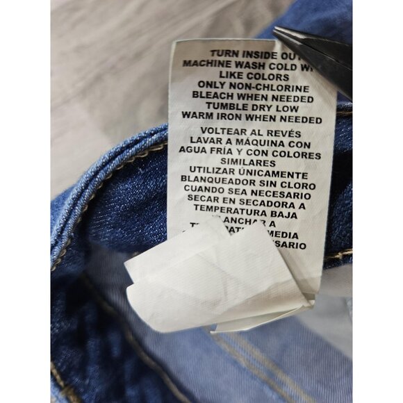 JMS Just My Size by Hanes Jeans Womens Plus 24W Blue Classic Fit Denim Stretch - Picture 7 of 12